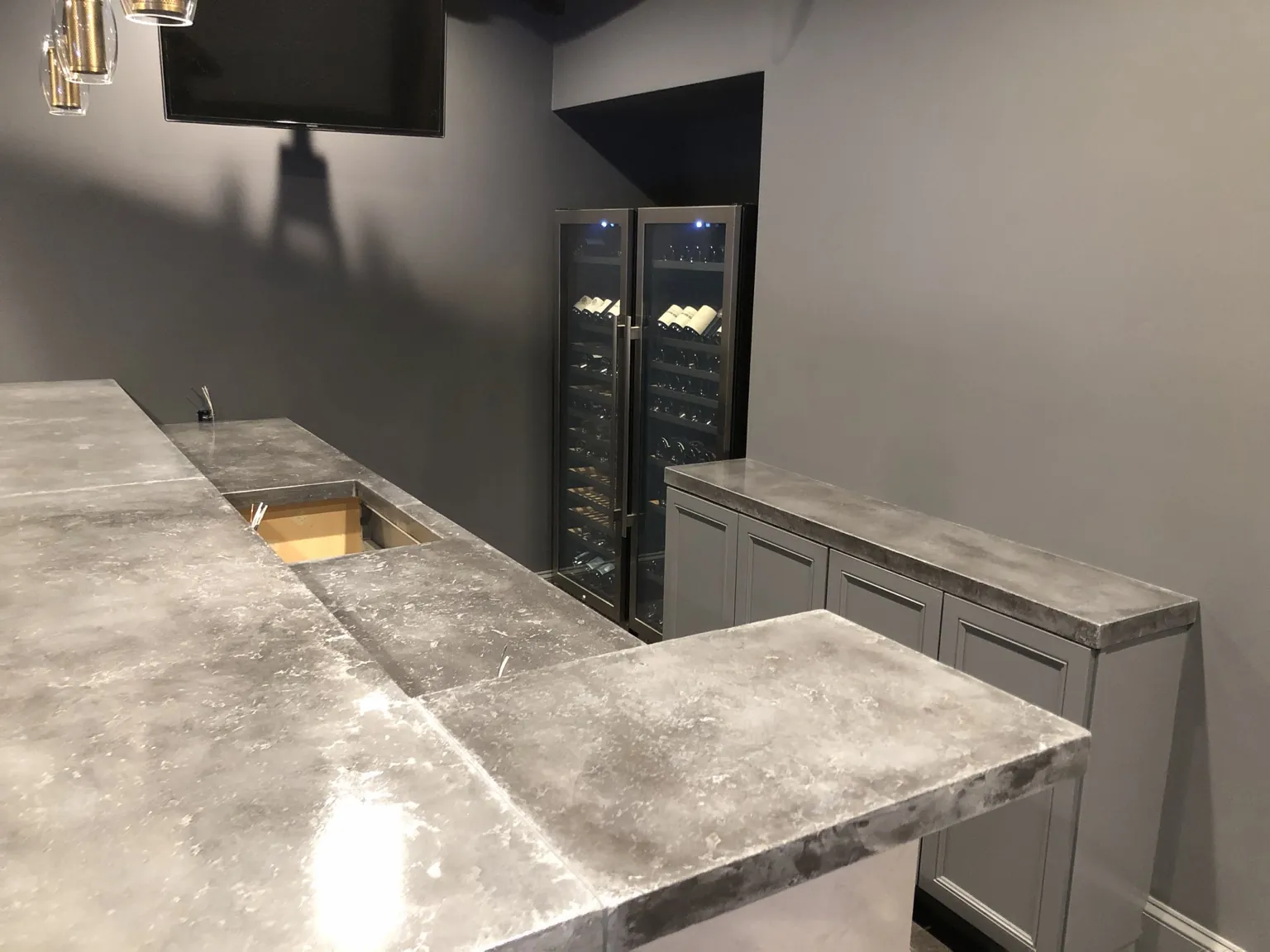Custom concrete project by Coastal Concrete Studio in Florida