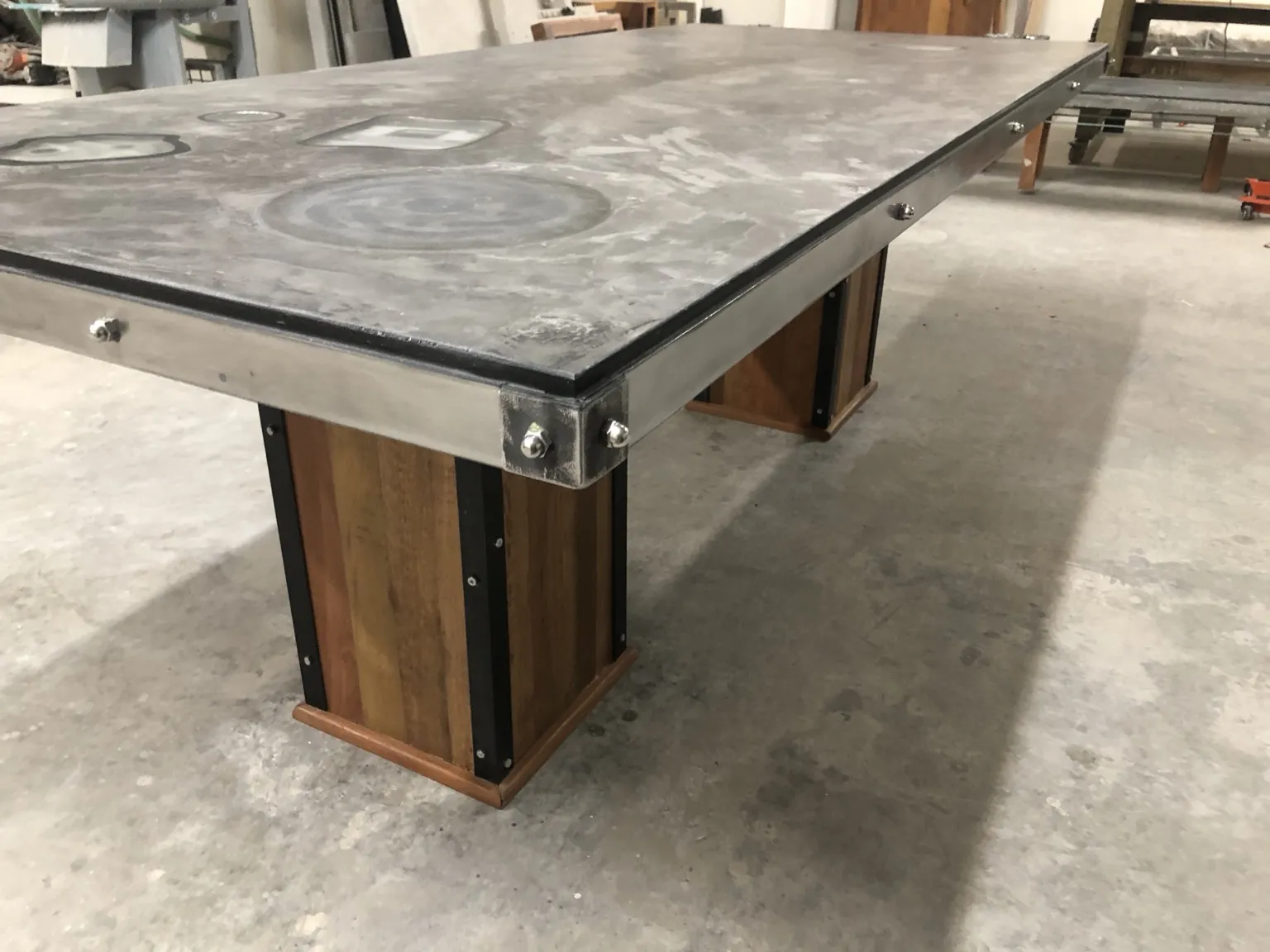 Custom concrete project by Coastal Concrete Studio in Florida