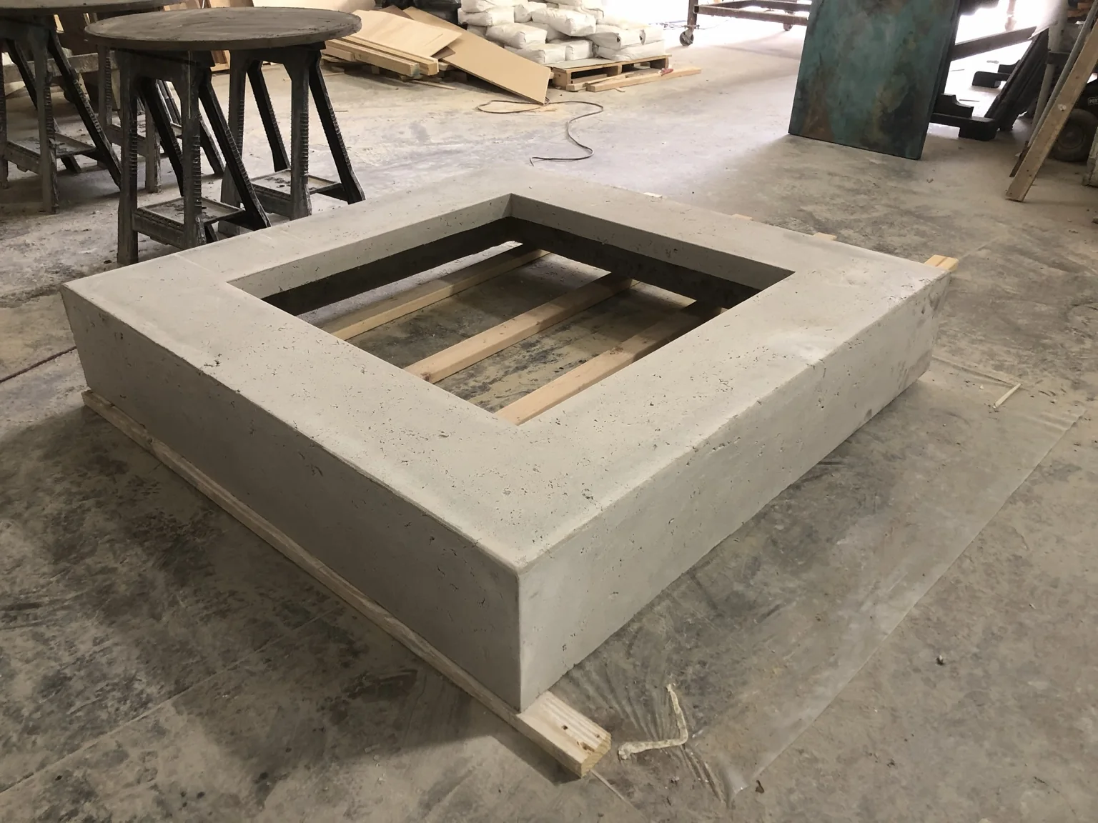 Custom concrete project by Coastal Concrete Studio in Florida