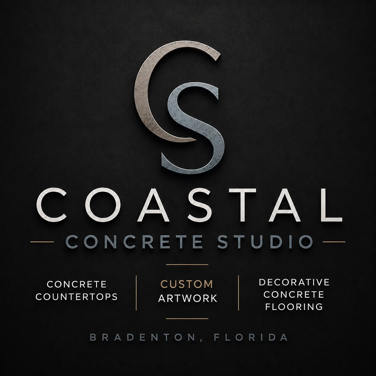Coastal Concrete Studio — Concrete Countertops, Custom Artwork, Decorative Concrete Flooring — Bradenton, Florida